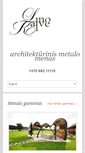 Mobile Screenshot of linokalve.lt